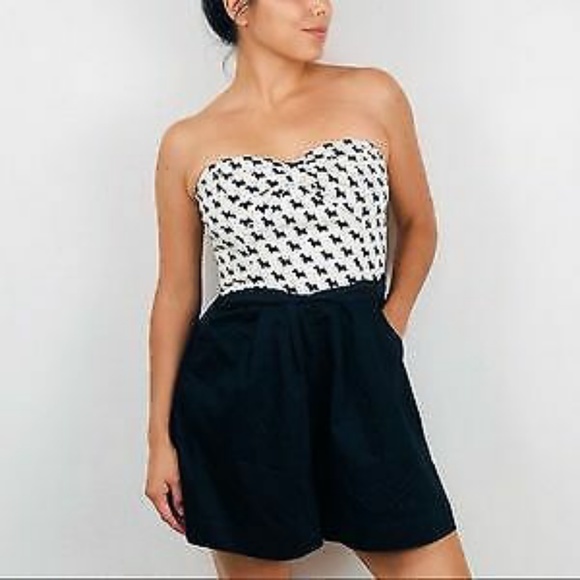 Anthropologie Pants - Anthro Maeve Scottie Dog romper